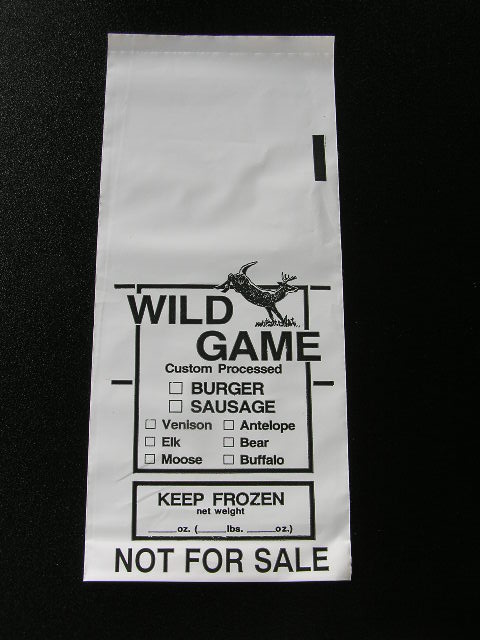 Ground Meat Game Bags-1 lb., 25 ct. - Sportsman's Table